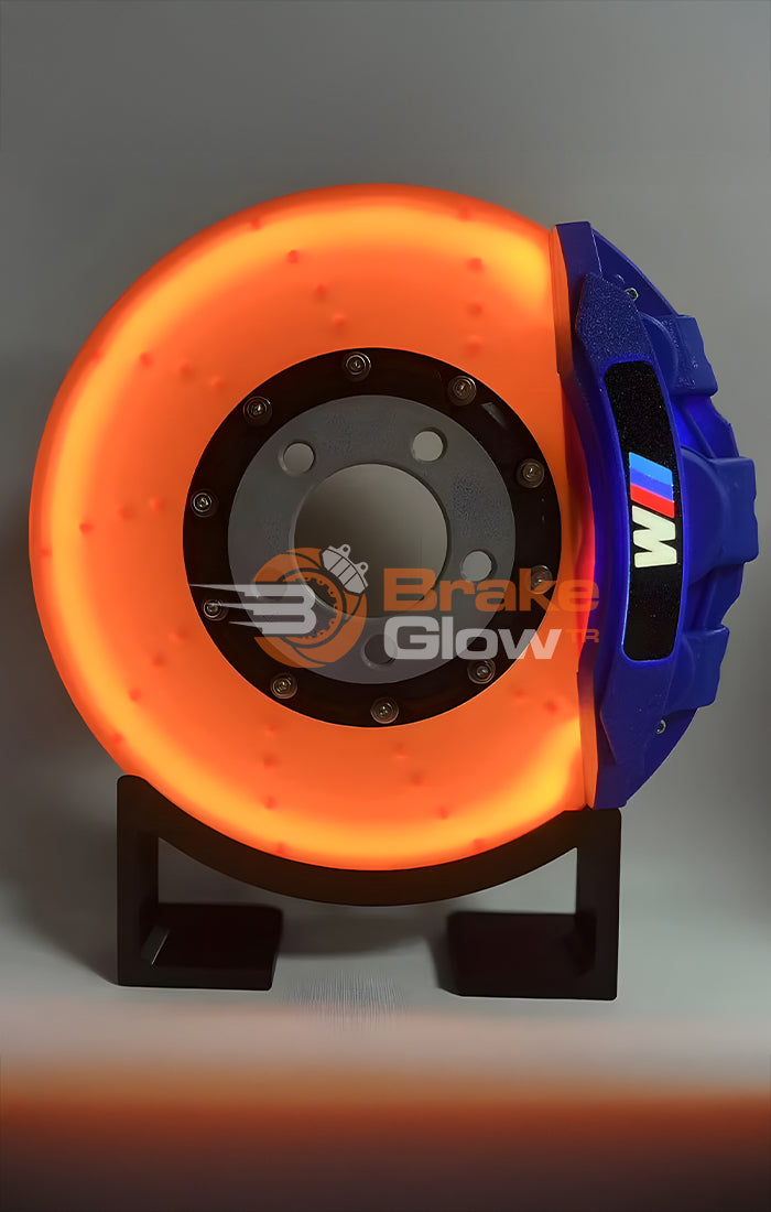 Modern tasarımlı BrakeGlow dekoratif fren diski ışıklandırma