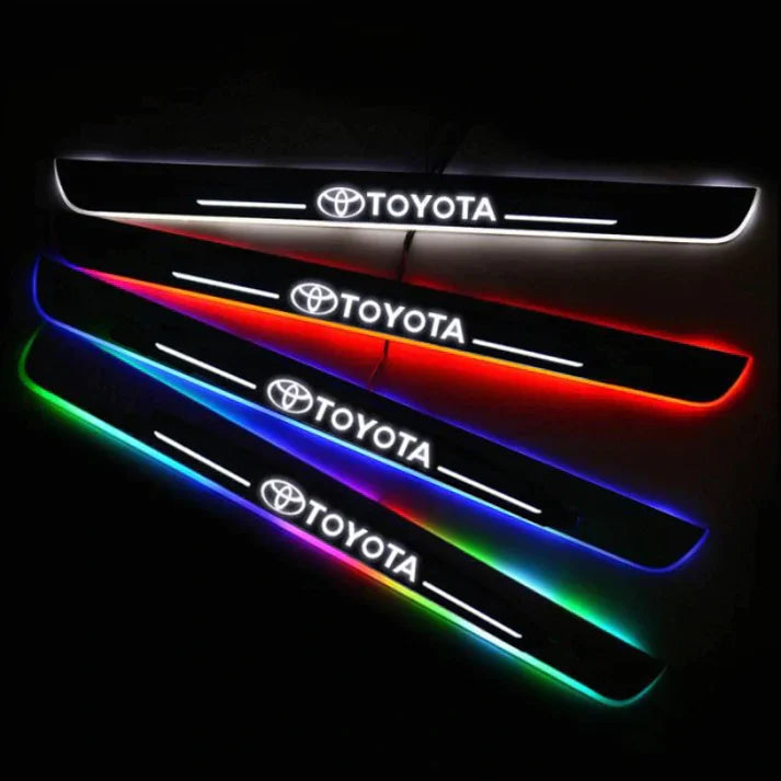 Su geçirmez ve şarjlı RGB LED kapı ışığı aksesuarı