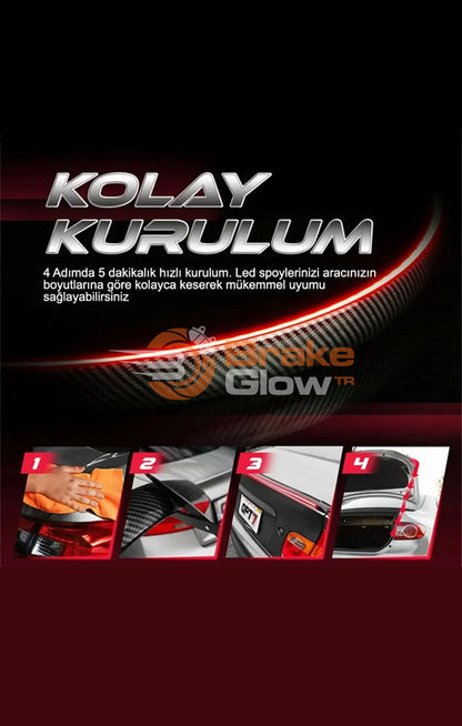 Glowback - Karbon Fiber Led Spoiler