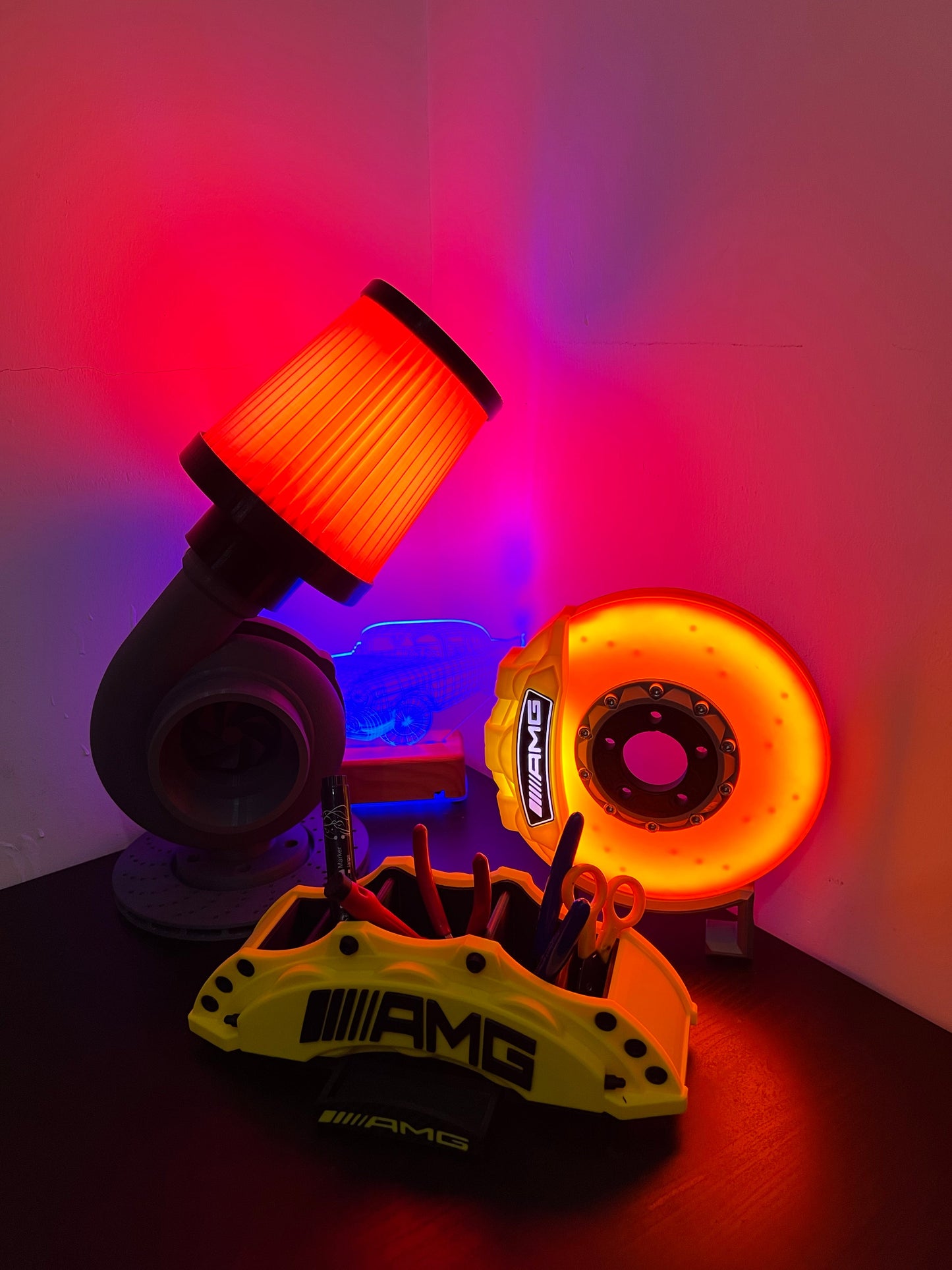 TurboGlow - Turbo Gece Lambası